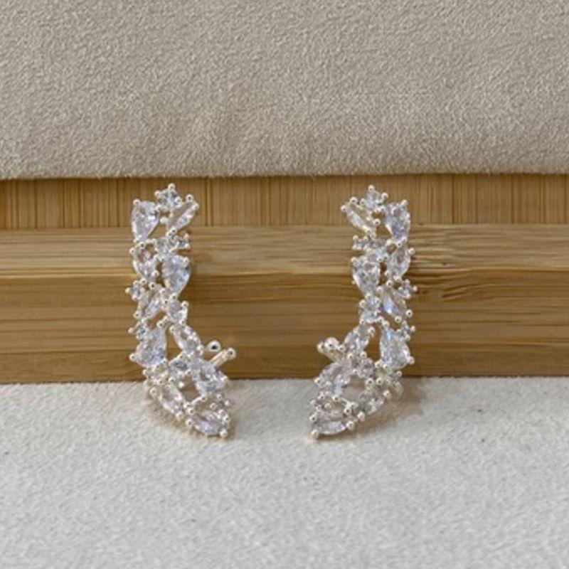 * Brinco  Ear Cuff Cristal