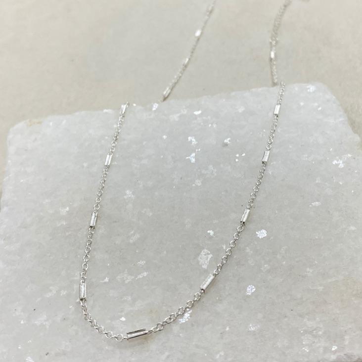 Choker Plaquinhas Retangular