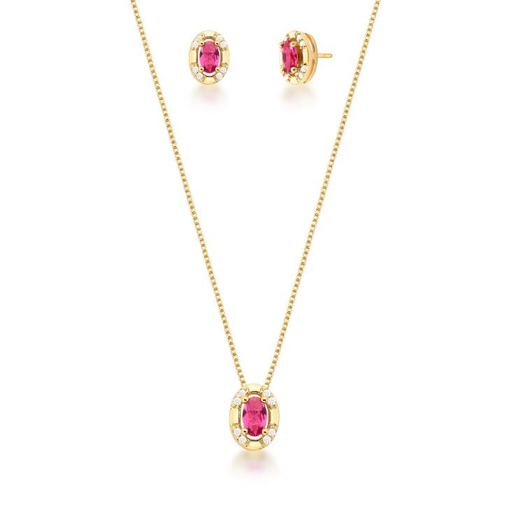 * Conjunto Pedra Rosa e 8Z