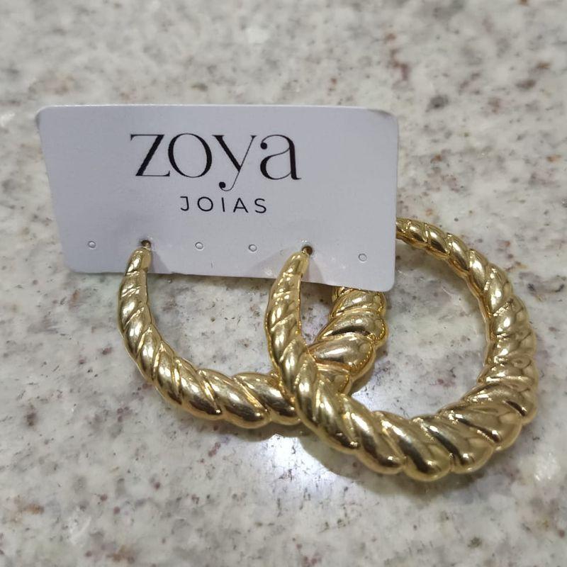 Argola Croissant Fine
