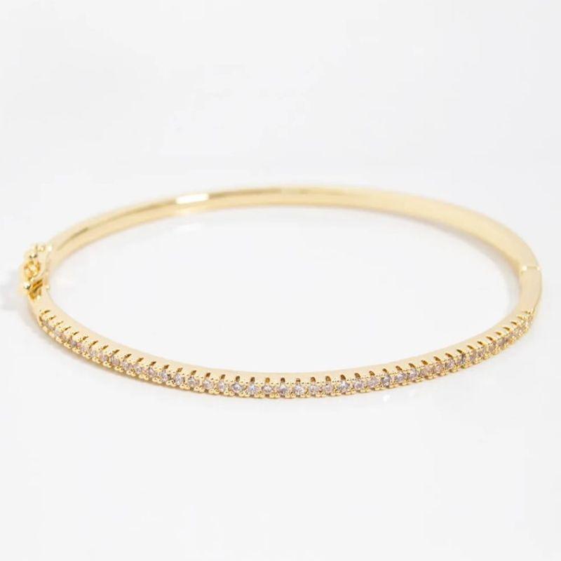 Bracelete Alice Cravejado Cristal