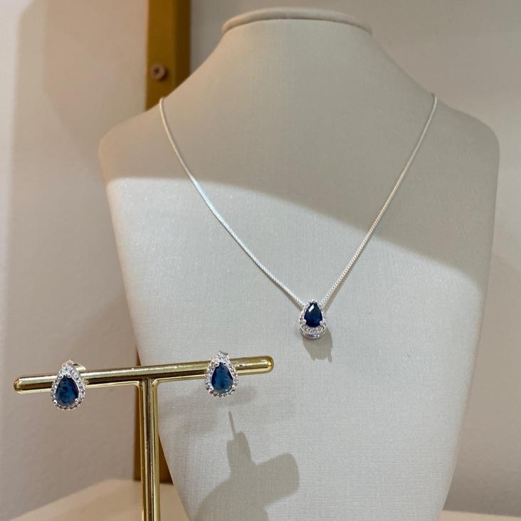 Conjunto Gota Azul