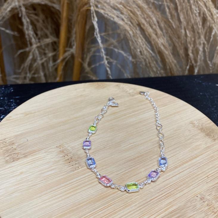 Pulseira Cristas Coloridos 1F