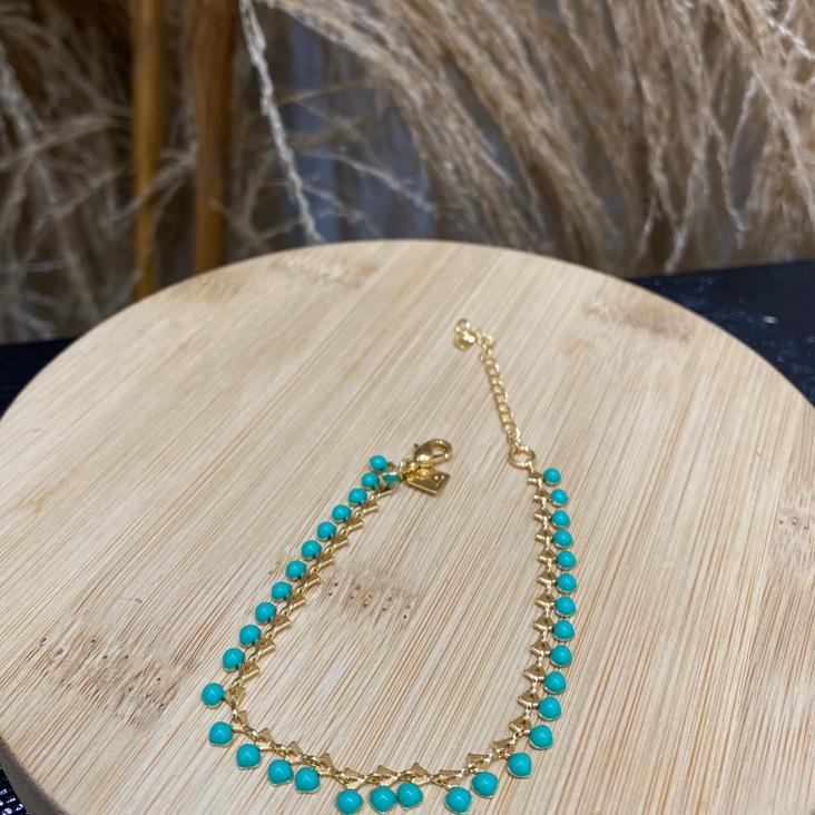 Pulseira Ouro & Verde