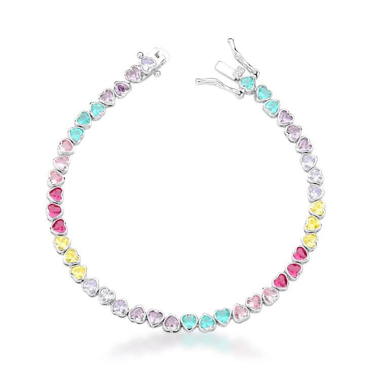 *Pulseira Riviera Coração Collors