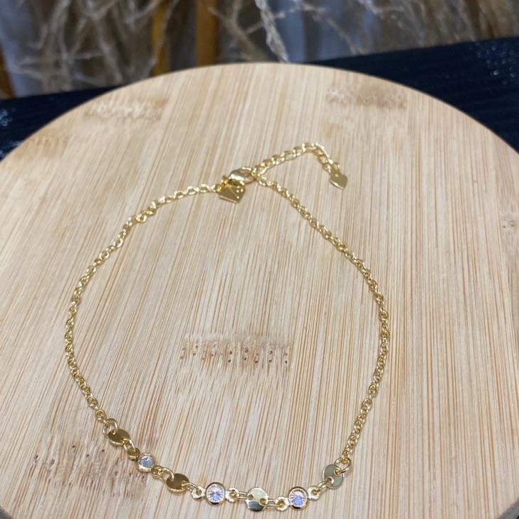 Tornozeleira Elo Gucci Zircônias