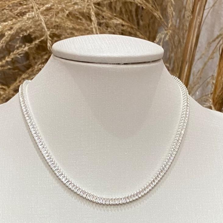 Choker Riviera Baguete