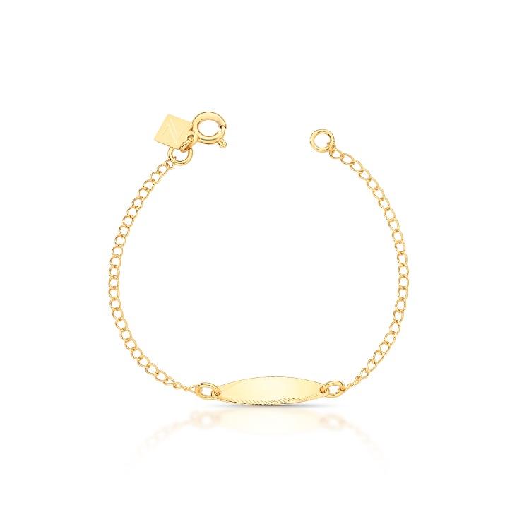 *Pulseira Lisa Plaquinha