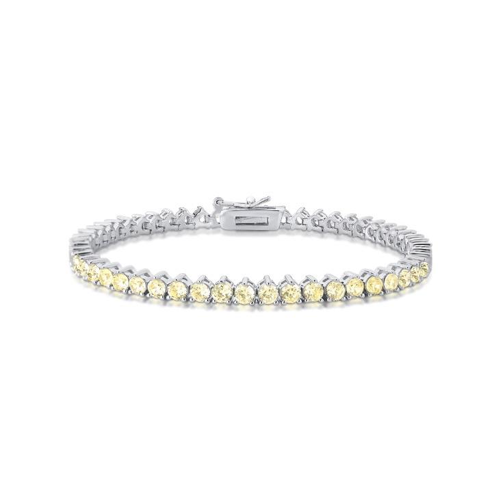 *Pulseira Riviera Yellow Fancy