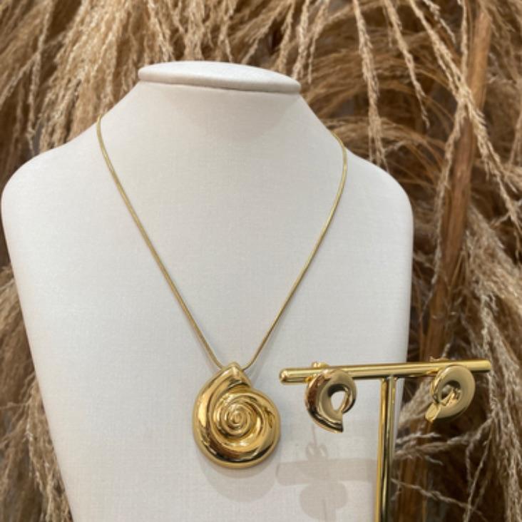 Conjunto Caracol Liso