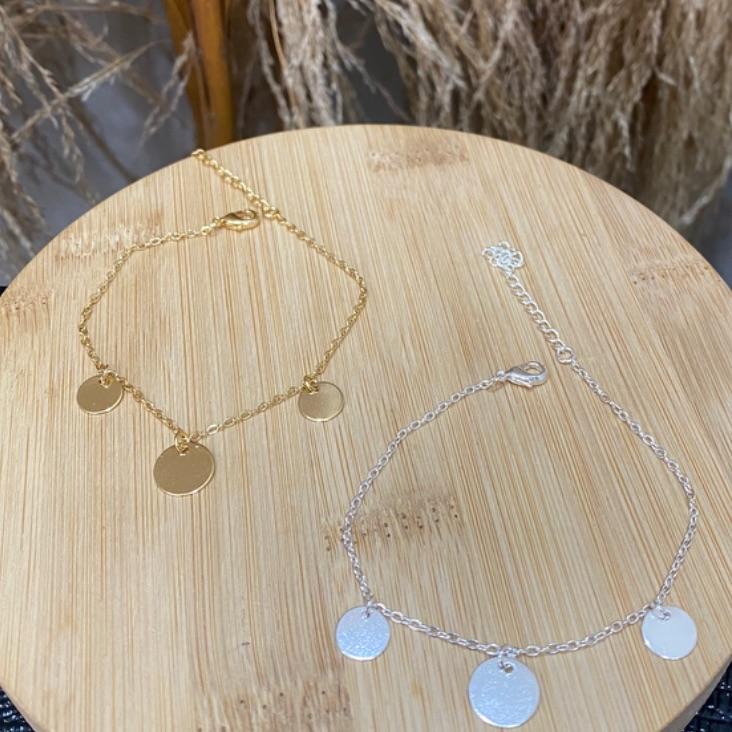 Pulseira 3 Plaquinhas