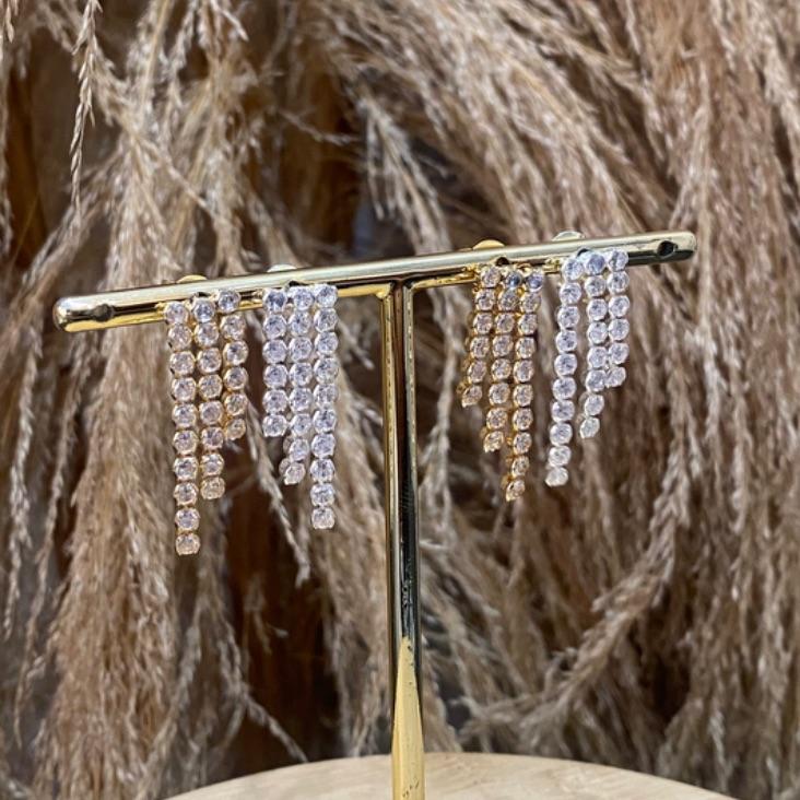 Argola 3F Cristal