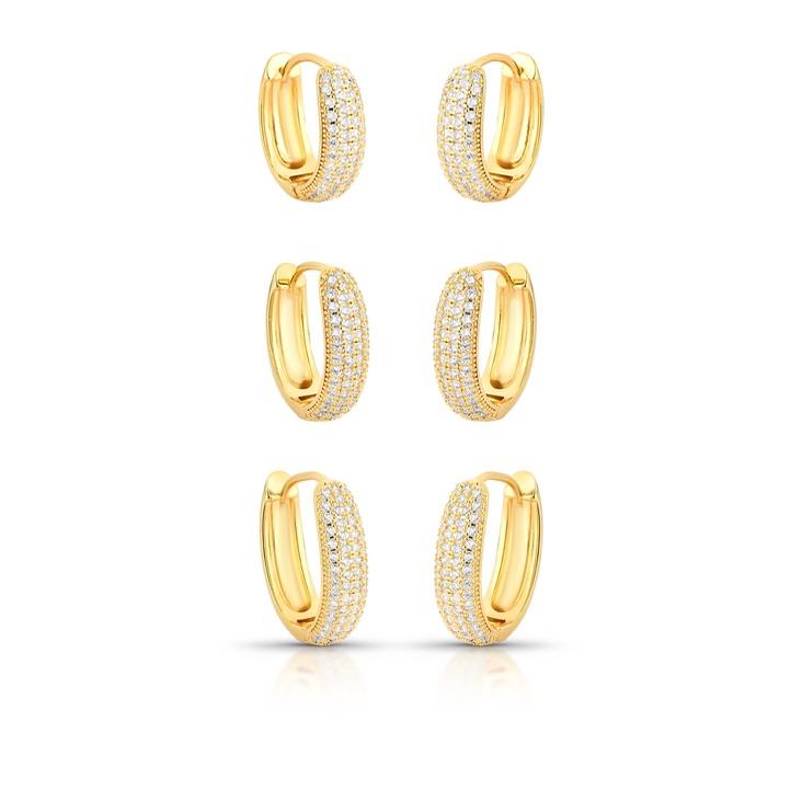 *Argola Oval G 4F