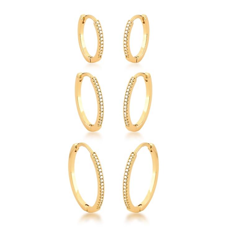 * Brinco Fine Oval 1F G