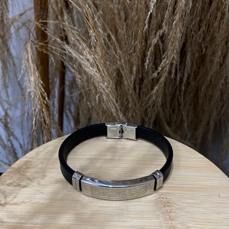 Pulseira Silicone Pai Nosso