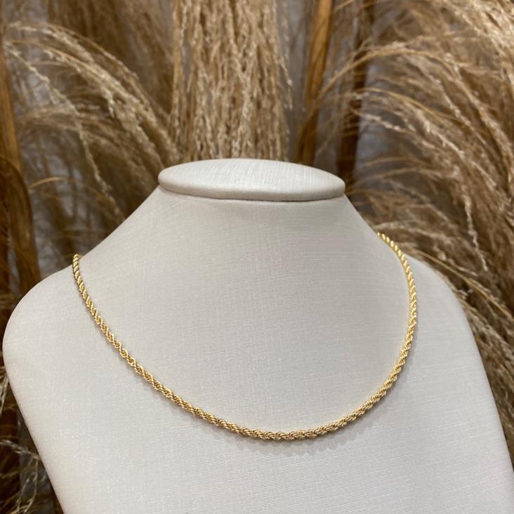*Choker Cordão Baiano 3MM