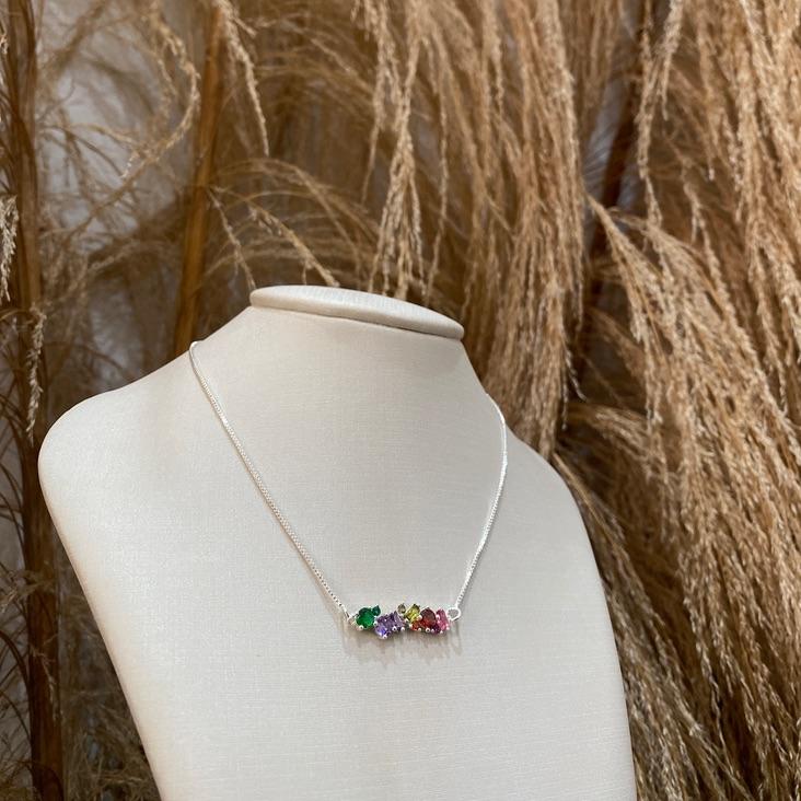 Colar Cristais Collors