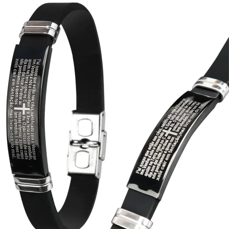 Pulseira Pai Nosso Black