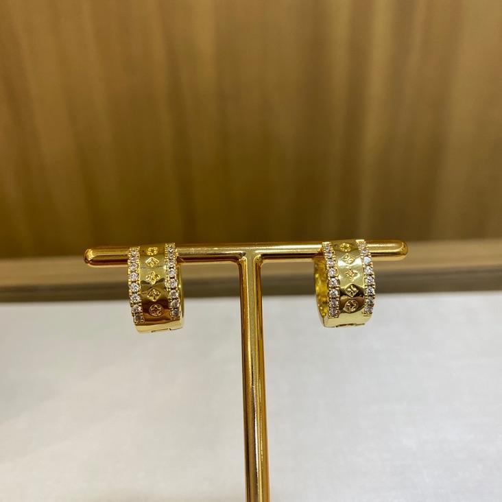 Argola Cravejada Estrela G